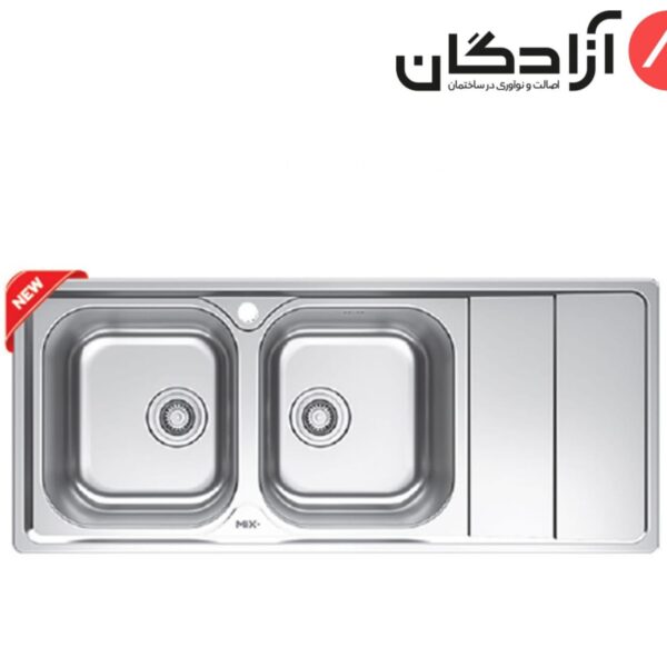 سینک نیمه فانتزی توکار میکس پلاس مدل 2062