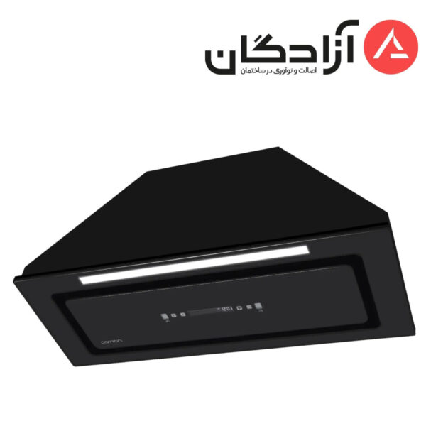 هود شیشه ای پرنیان استیل مدل 4711