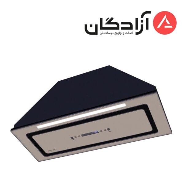 هود شیشه ای پرنیان استیل مدل 4711BE