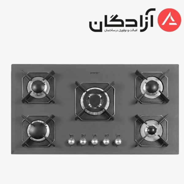 اجاق گاز شیشه ای پرنیان استیل PB5209 G