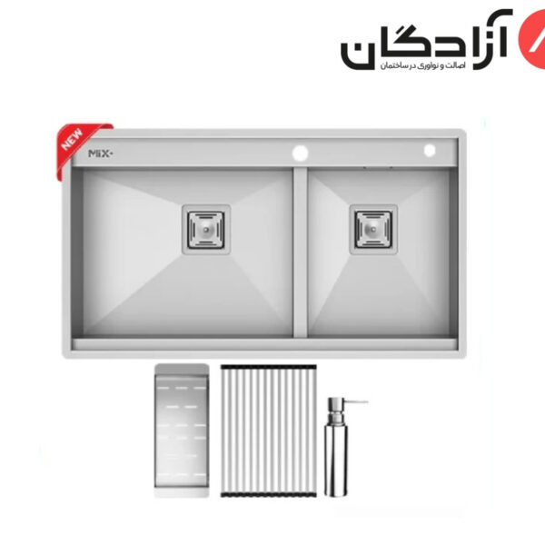 سینک دست‌ساز میکس پلاس مدل D290