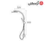علم دوش یونیکا دوپارچه اوتانا 