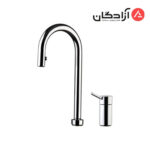 شیر آشپزخانه شاوری KWC اینوکس