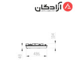 اجاق گاز کن مدل DOMINO