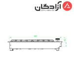 اجاق گاز کن مدل RIGLE Multistep