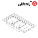 سینک فانتزی روکار کن مدل 9132