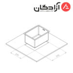 سینک دست ساز کن مدل A4030 R10