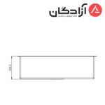 سینک دست ساز کن مدل A4070 R10