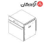 فر برقی توکار کن مدل فابیو مشکی