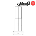 هود Tشکل کن مدل G1430 مشکی