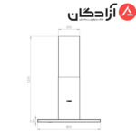 هود Tشکل کن مدل G1430 مشکی