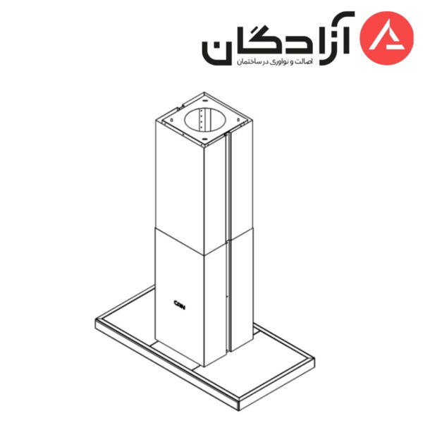 هود Tشکل کن مدل G1430 مشکی