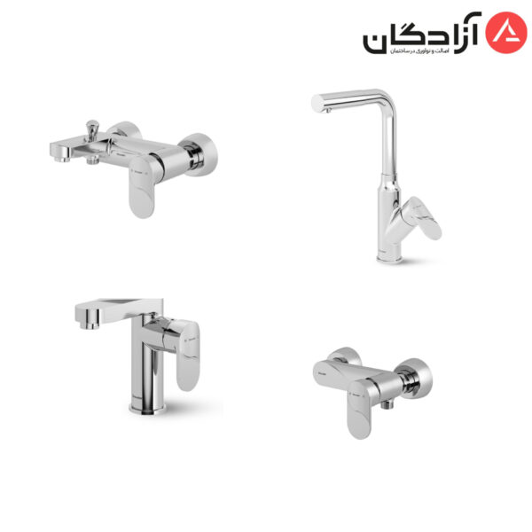 ست شیرآلات شودر مدل اسمارت