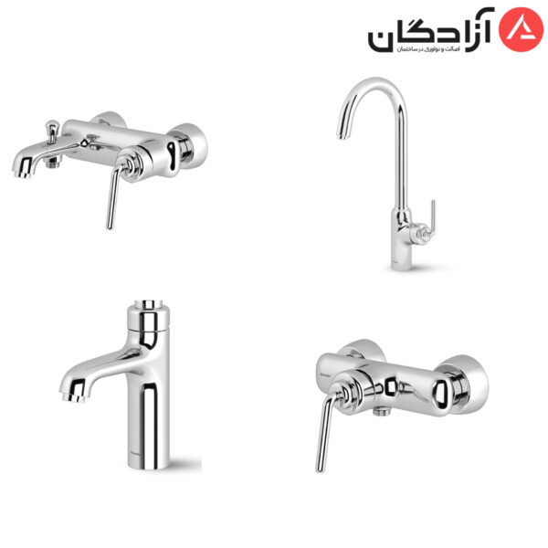 ست شیرآلات شودر مدل مودیکا