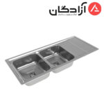 سینک استیل داتیس مدل DB-211