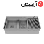 سینک استیل داتیس مدل کورین CORIAN 702