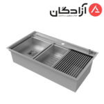 سینک استیل داتیس مدل کورین CORIAN 702