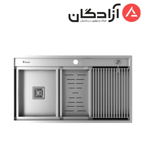 سینک استیل داتیس مدل کورین CORIAN 702