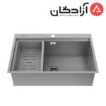 سینک استیل داتیس مدل کورین CORIAN 701