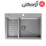 سینک استیل داتیس مدل کورین CORIAN 701