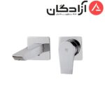 متعلقات روشویی توکار KWC مدل ورونا(دو تکه)