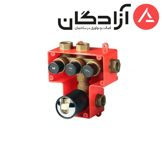 شیر مرکزی حمام KWC مدل ورونا تیپ 5