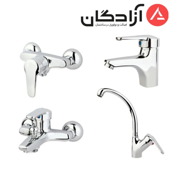 ست شیرآلات راسان مدل پارمیس