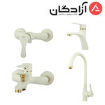 ست شیرآلات راسان مدل صدف
