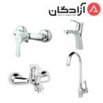 ست شیرآلات راسان مدل صدف