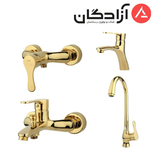 ست شیرآلات راسان مدل صدف