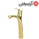 شیر روشویی پایه بلند راسان مدل صدف