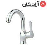 شیر روشویی متحرک راسان مدل صدف