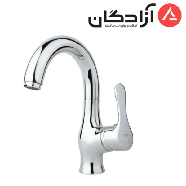 شیر روشویی متحرک راسان مدل صدف