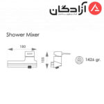 شیر توالت راسان مدل سورنا