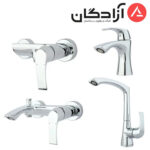 ست شیرآلات راسان مدل لوتوس