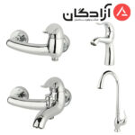 ست شیرآلات راسان مدل اکتاو