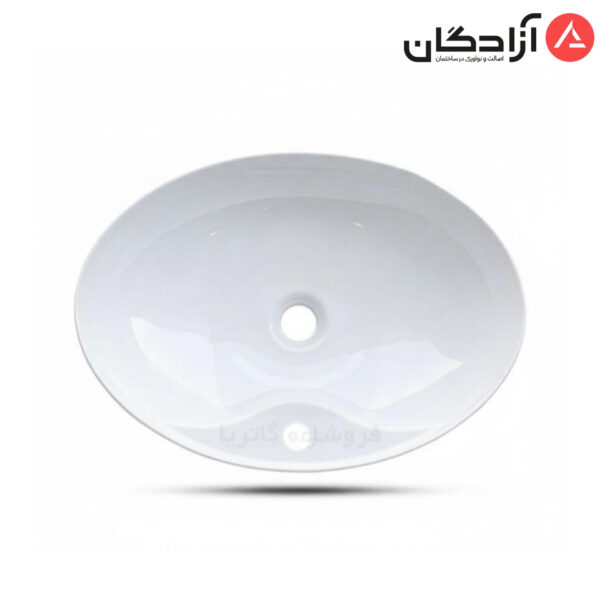 روشویی روکابینتی گاتریا مدل هما بیضی