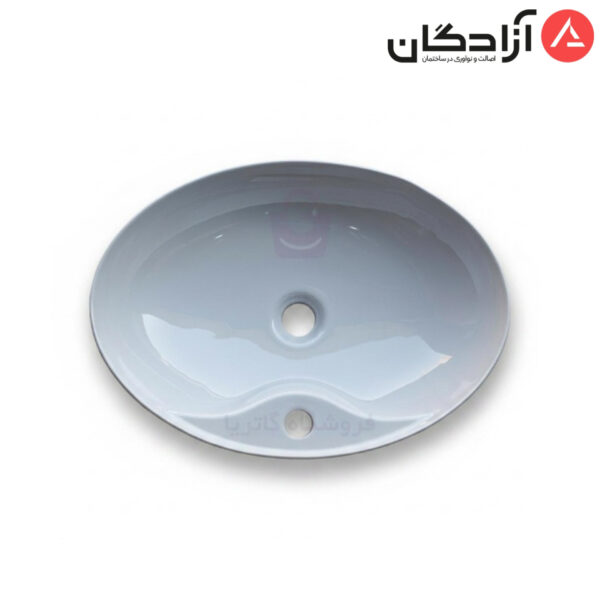 روشویی روکابینتی گاتریا مدل هما بیضی