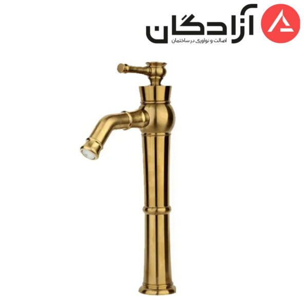 شیر روشویی پایه بلند راسان مدل الیزه