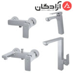 ست شیرآلات راسان مدل گارنت