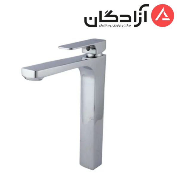 شیر روشویی پایه‌ بلند راسان مدل گارنت