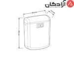 فلاش تانک روکار سارودی مدل ارس - Image 3