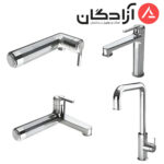 ست شیرآلات راسان مدل رزالین