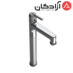 شیر روشویی پایه‌ بلند راسان مدل رزالین