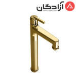 شیر روشویی پایه‌ بلند راسان مدل رزالین