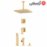 ملزومات دوش توکار کلار مدل فلت لاکچری تیپ 5