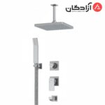 ملزومات دوش توکار کلار مدل فلت لاکچری تیپ 3