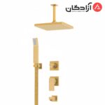 ملزومات دوش توکار کلار مدل فلت لاکچری تیپ 3