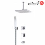 ملزومات دوش توکار کلار مدل فلت لاکچری تیپ 3