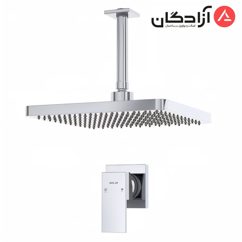 ملزومات دوش توکار کلار مدل فلت لاکچری تیپ 1